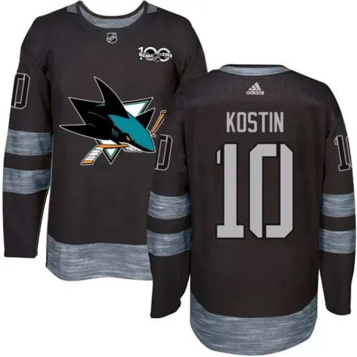 Klim Kostin San Jose Sharks 10 Jersey