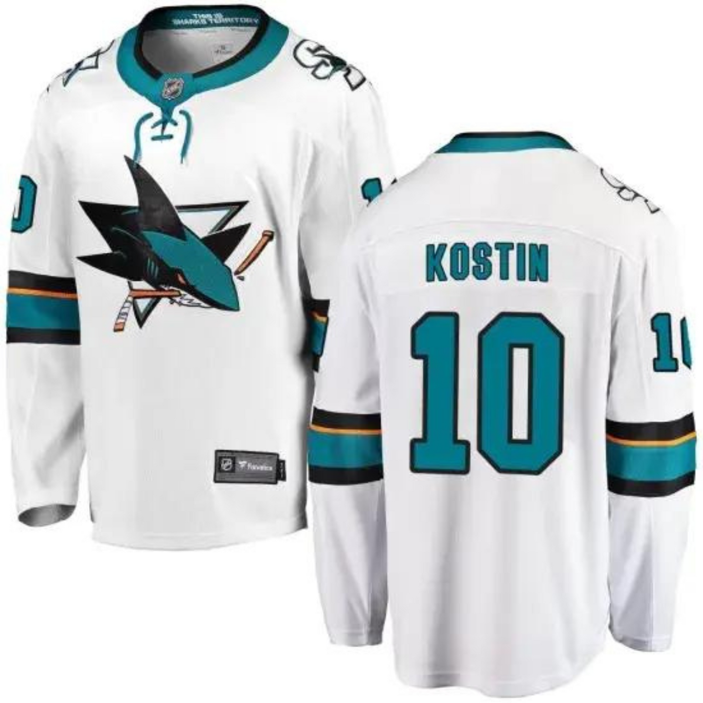 Klim Kostin San Jose Sharks 10 Jersey