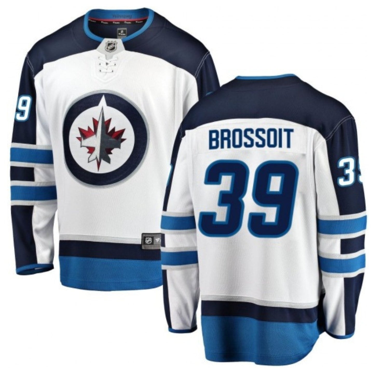 Laurent Brossoit Winnipeg Jets 39 Jersey