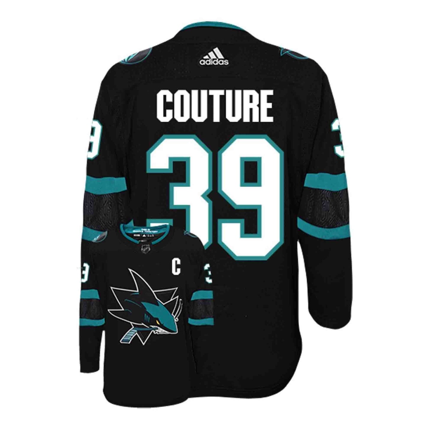 Logan Couture San Jose Sharks 39 Jersey