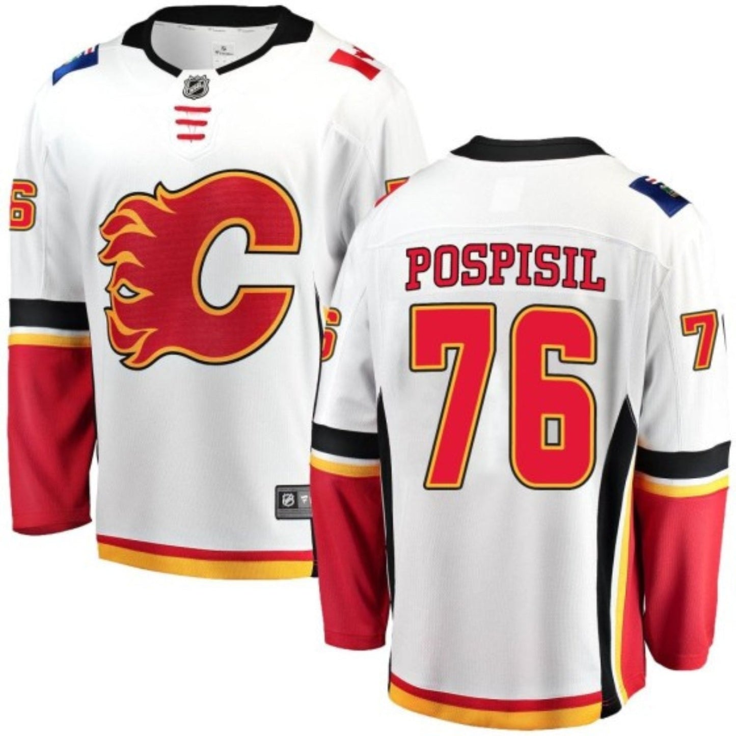 Martin Pospisil Calgary Flames 76 Jersey