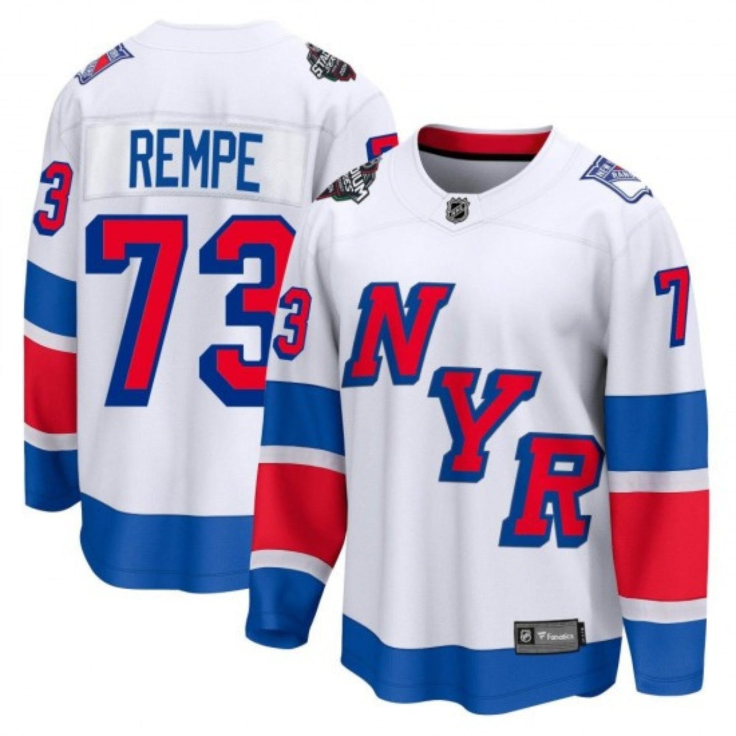 Matt Rempe New York Rangers 73 Jersey