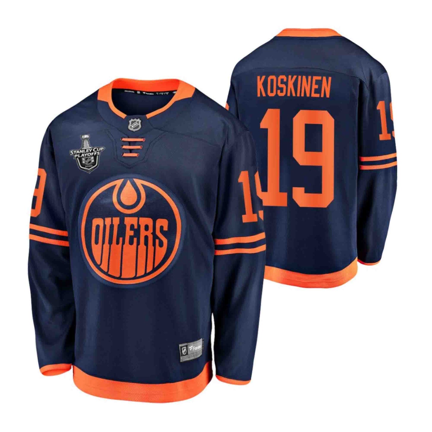 Mikko Koskinen Edmonton Oilers 19 Jersey