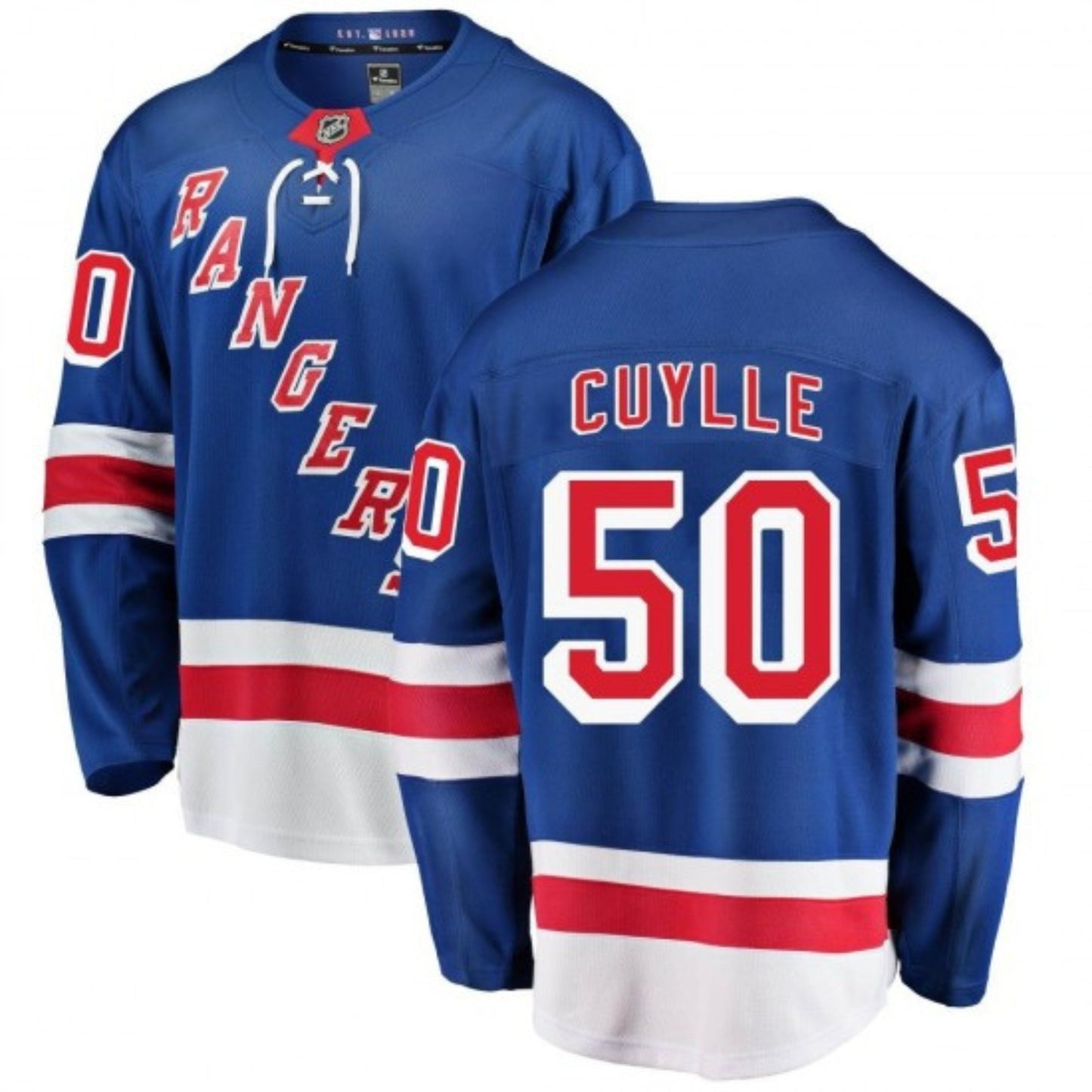 Will Cuylle New York Rangers 50 Jersey
