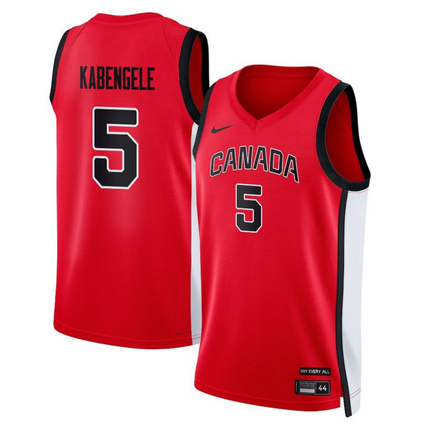 Olympic Mfiondu Kabengele Team Canada 5 Jersey