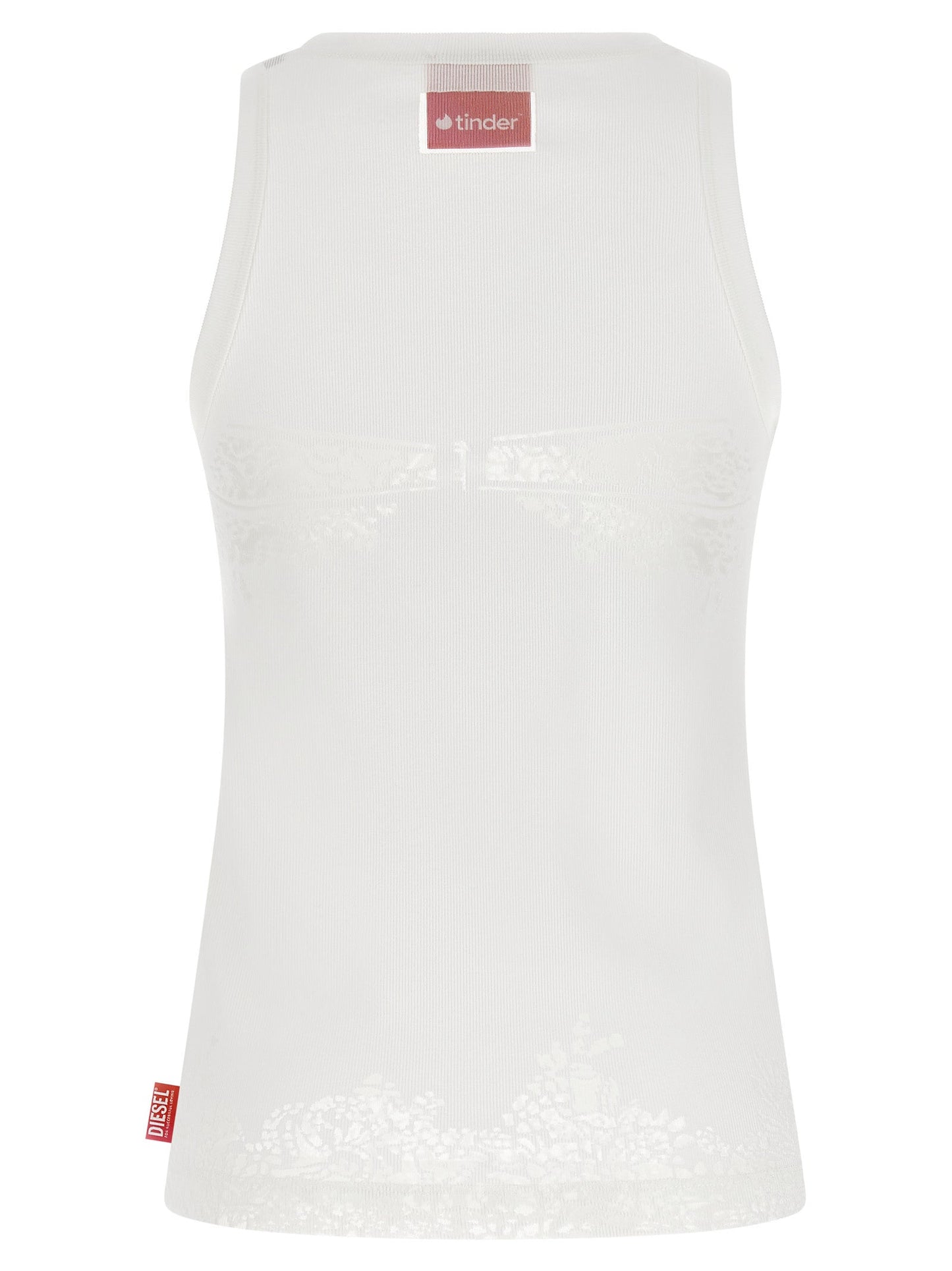 Diesel Women Diesel X Tinder 'Pr-T-Anki-Lace-R' Tank Top