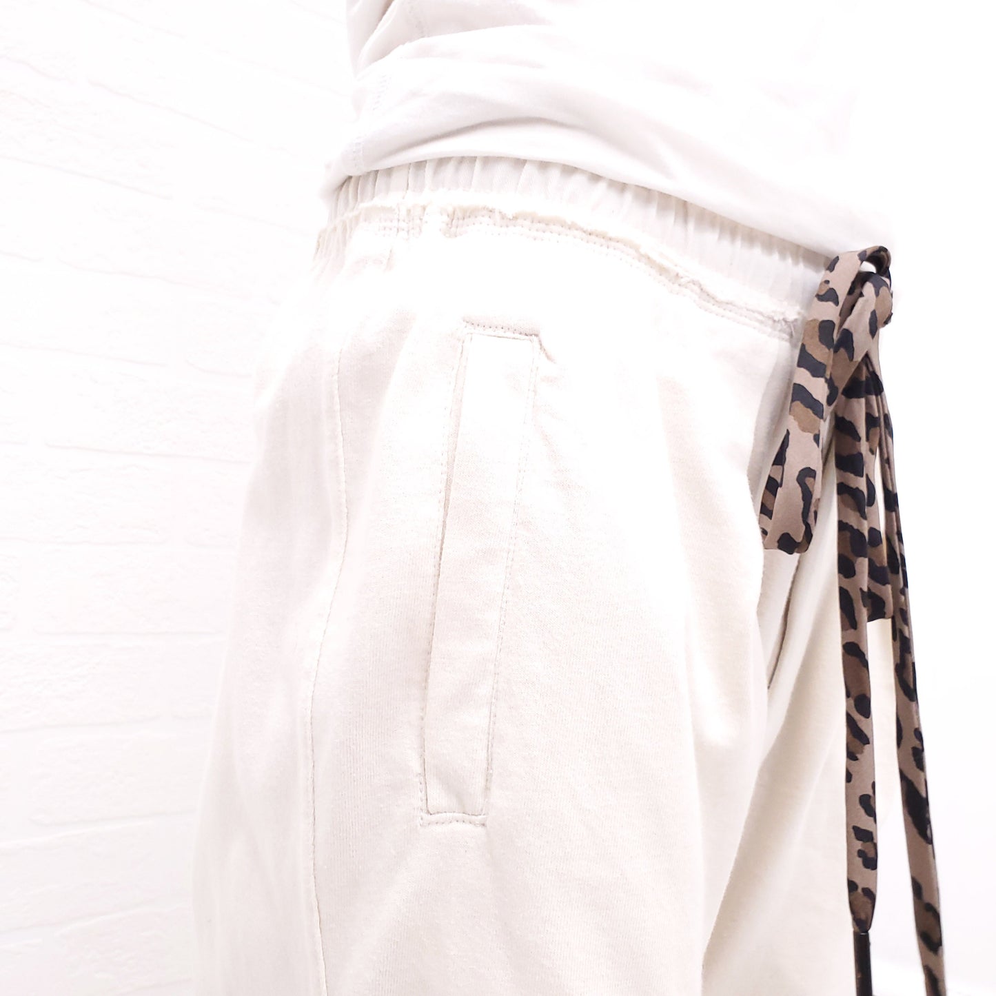 R13 CREAM HAREM SWEATPANTS - SIZE XS