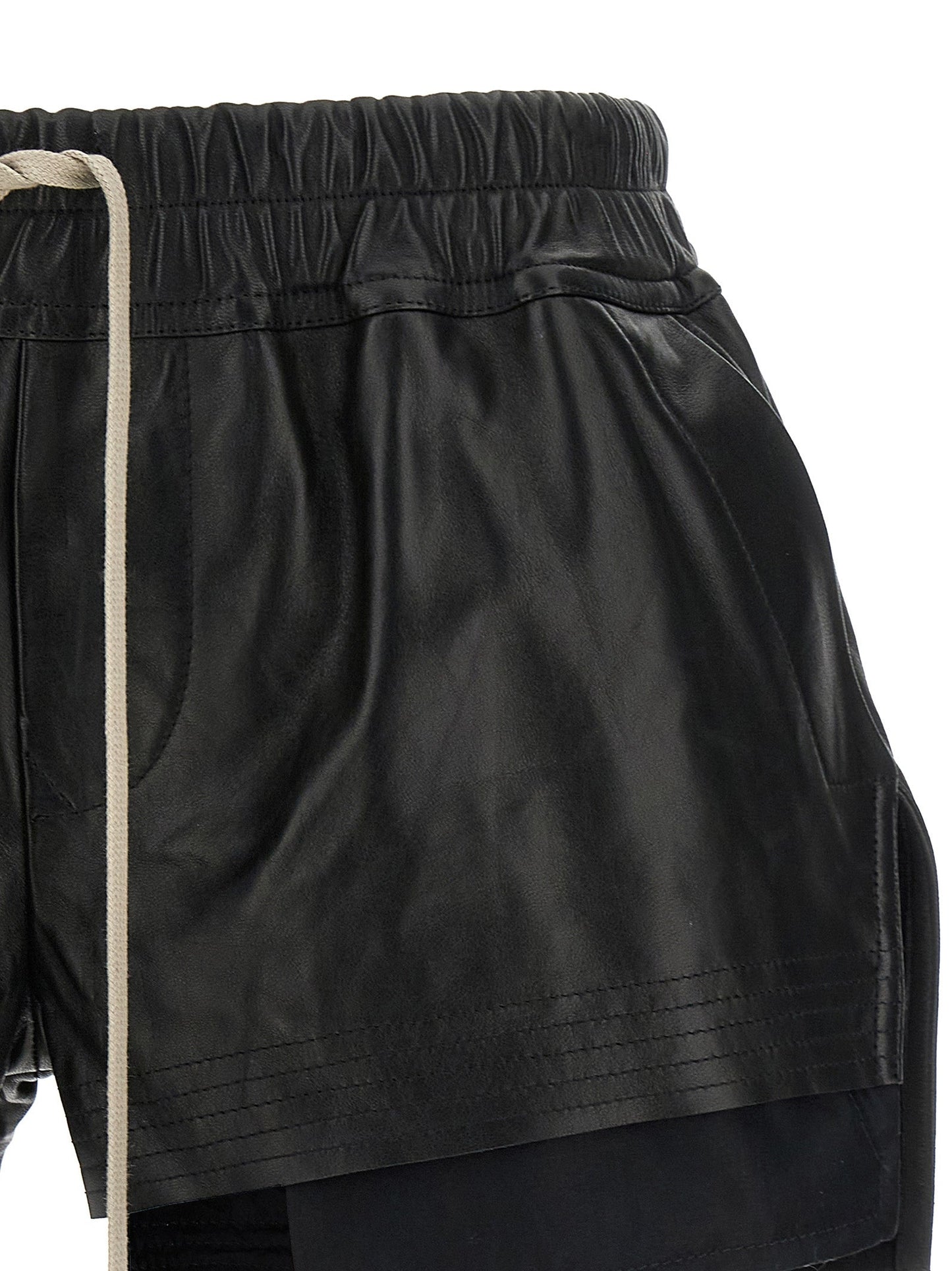 Rick Owens Women 'Fog Boxers' Shorts