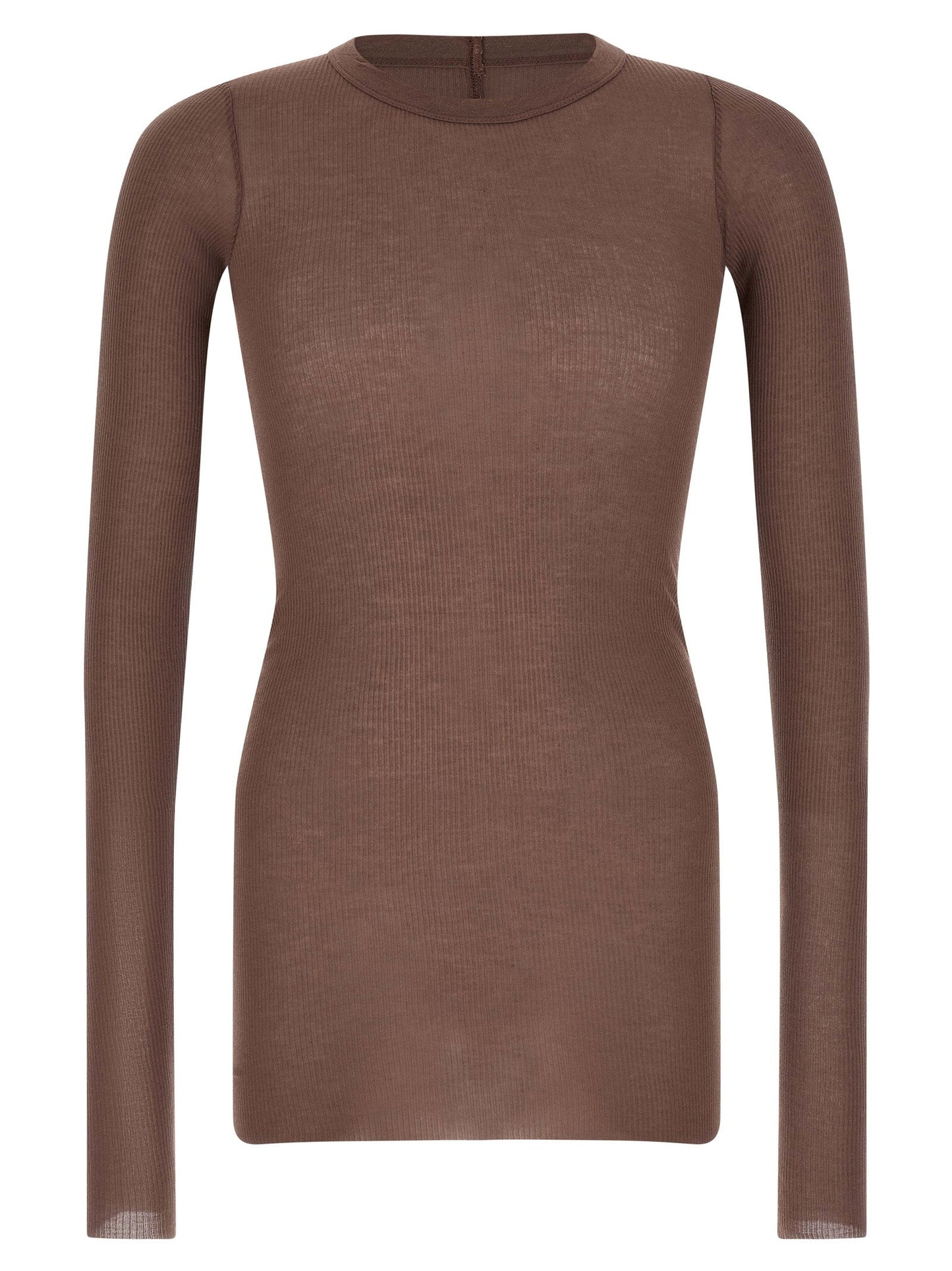 Rick Owens Men 'Rib Ls T' T-Shirt