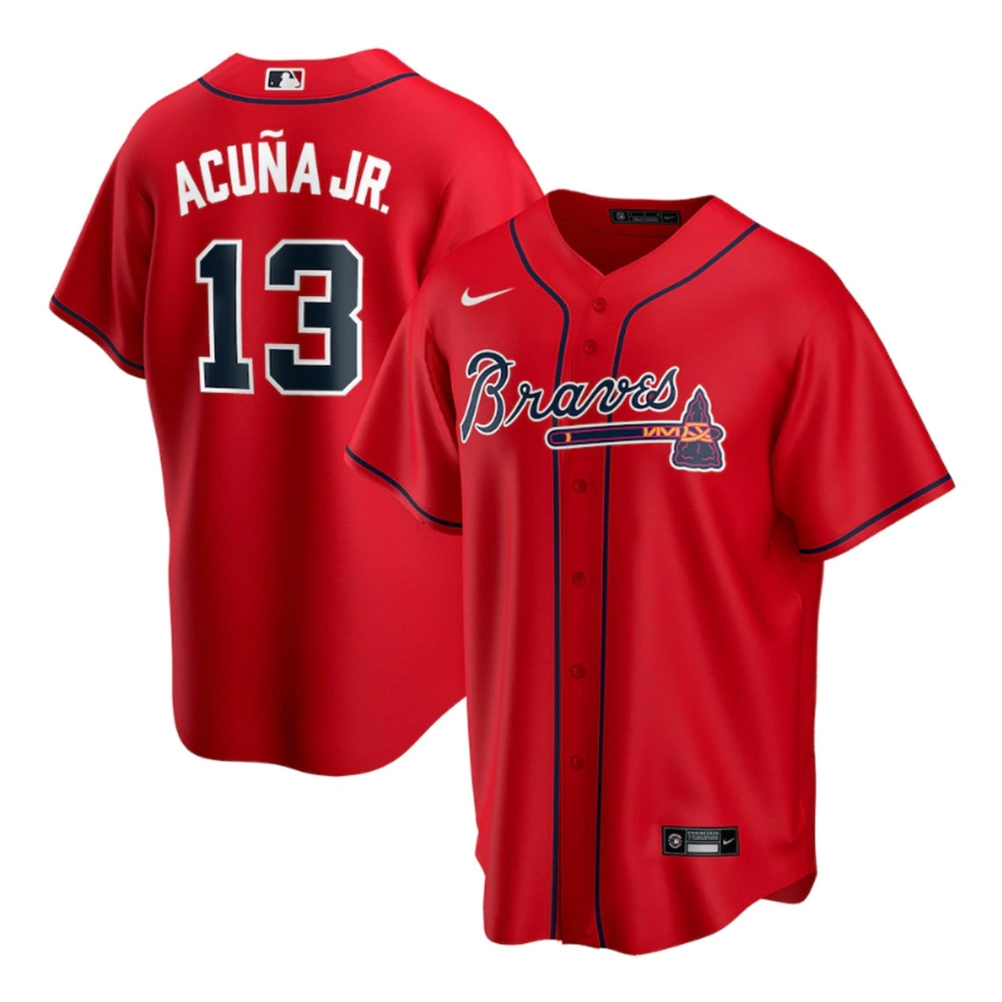 Ronald Acuna Jr. Atlanta Braves 13 Jersey