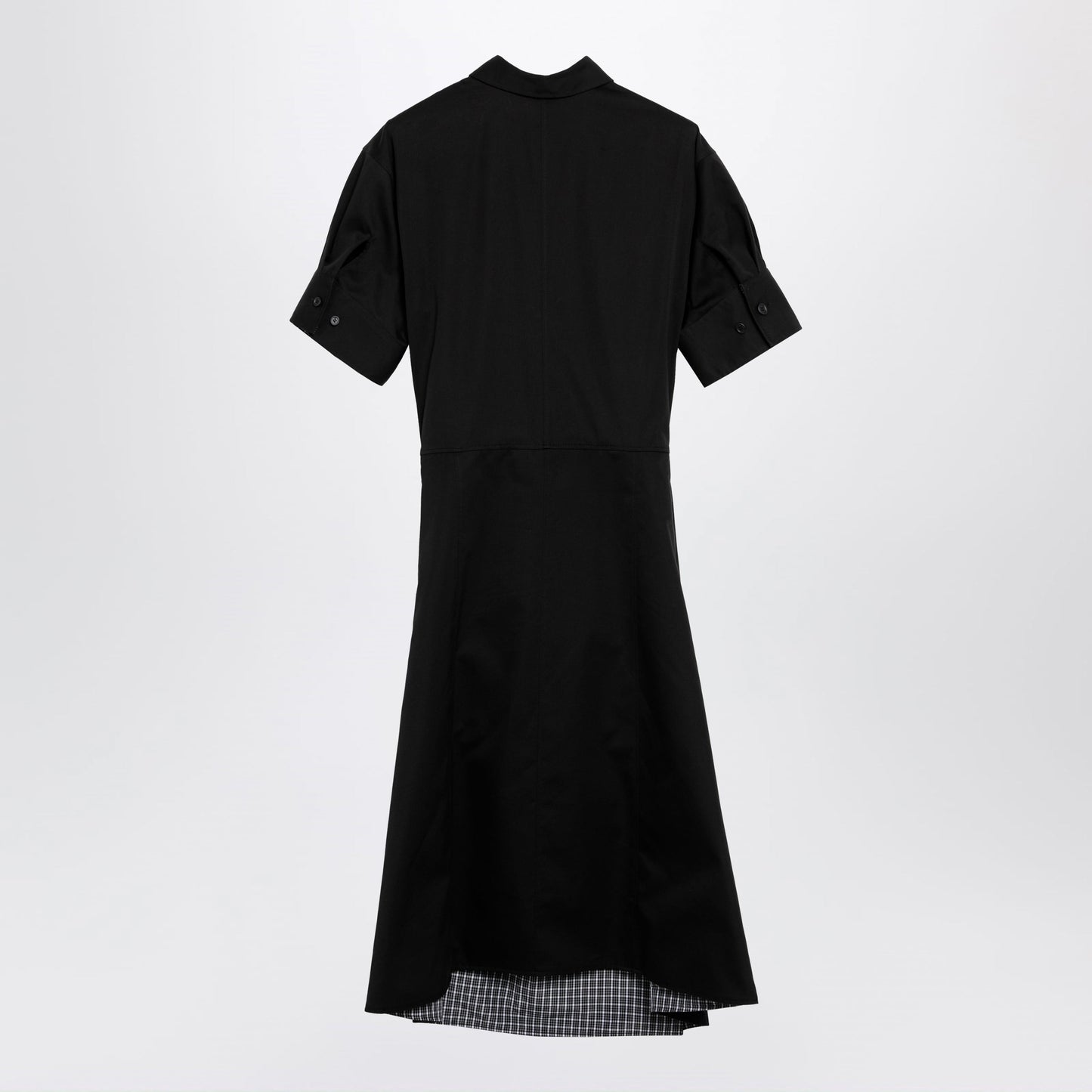 Loewe Black Cotton Shirt Dress Women