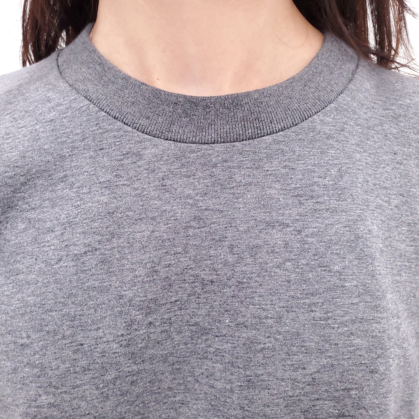 STELLA MCCARTNEY GREY LOGO SWEATSHIRT - SIZE 40