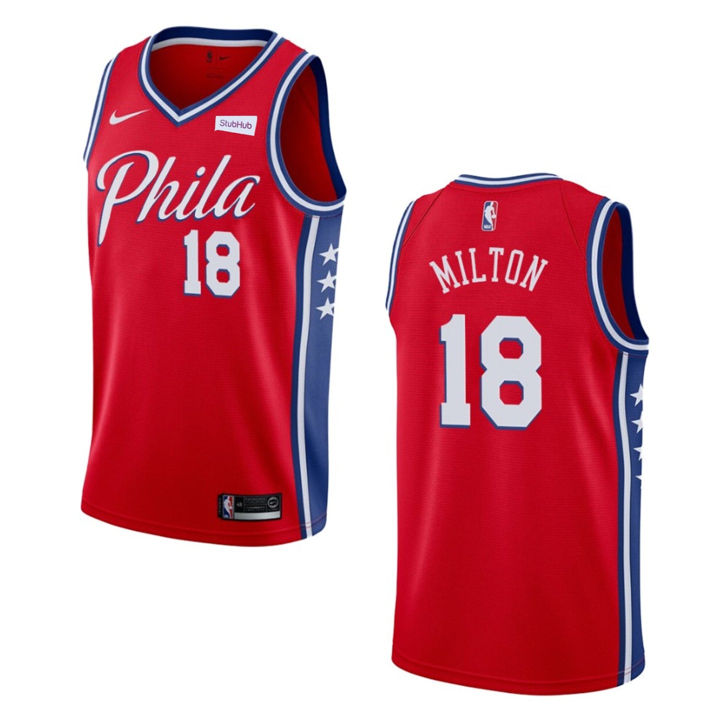 Shake Milton Philadelphia 76ers 18 Jersey