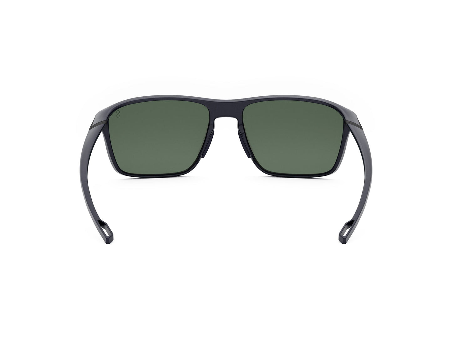 Blue Rectangular Injected Sunglasses
