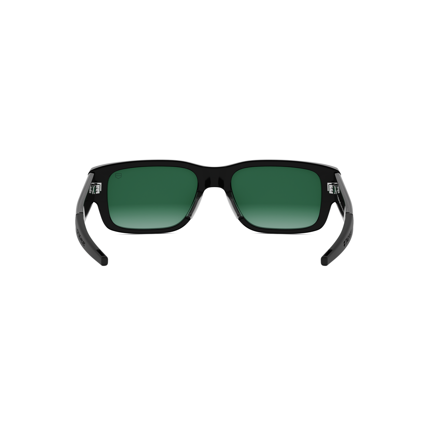 Black Rectangular Acetate Sunglasses