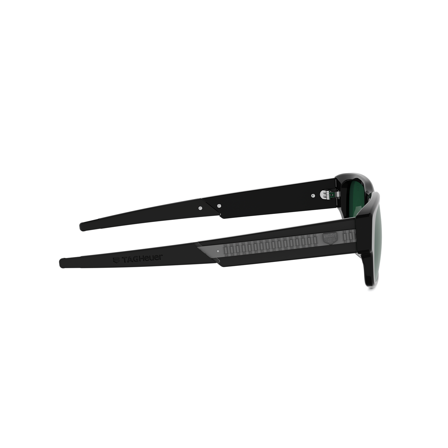 Black Rectangular Acetate Sunglasses