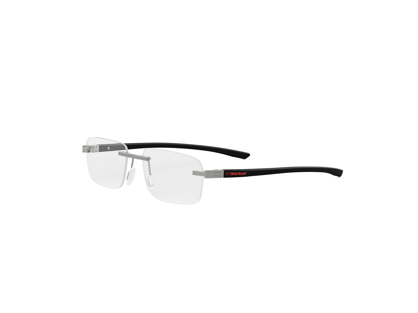 Matte Rectangular Metal Eyeglasses