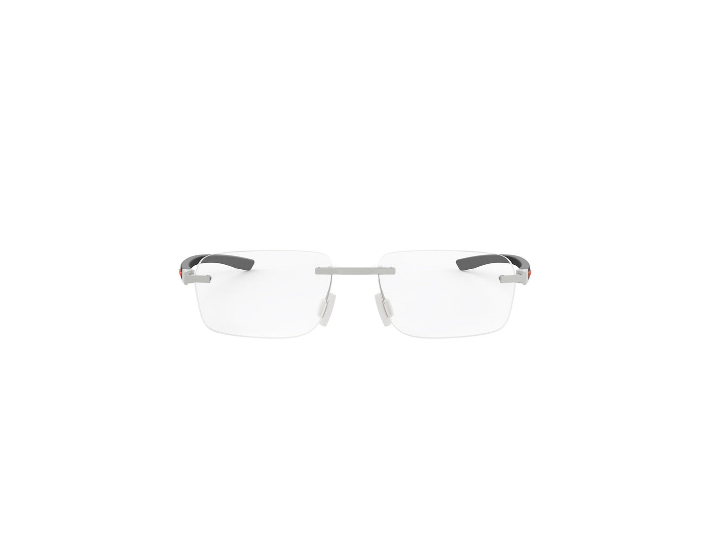 Matte Rectangular Metal Eyeglasses