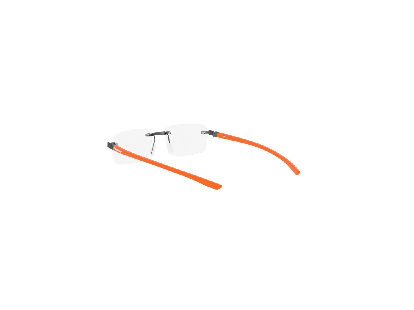 Matte Rectangular Metal Eyeglasses