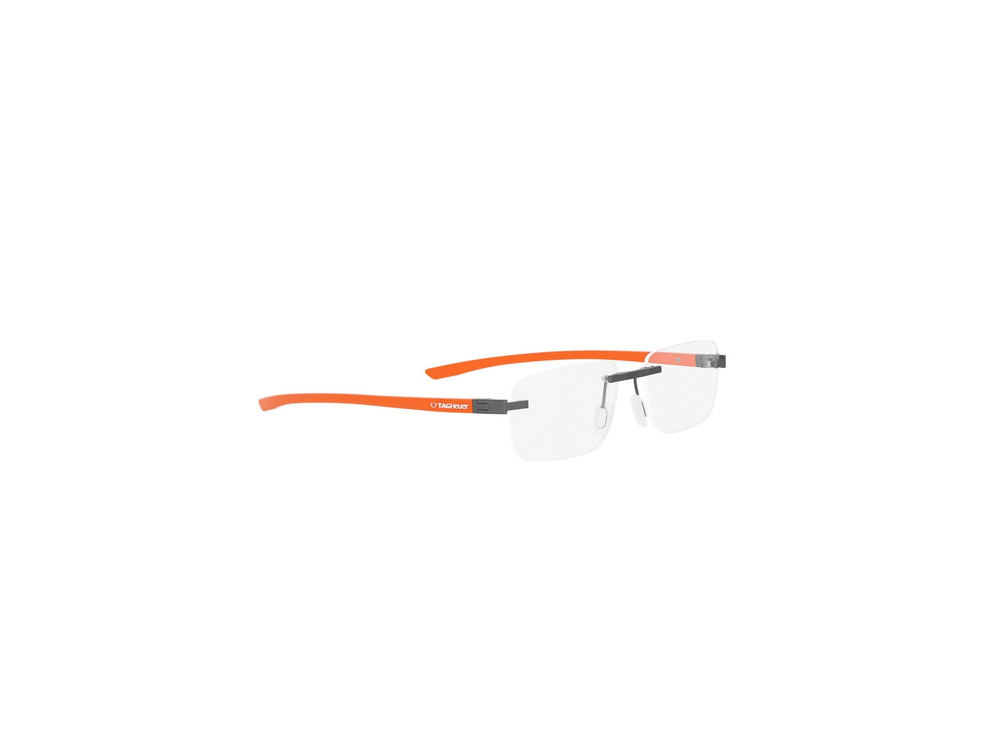 Matte Rectangular Metal Eyeglasses