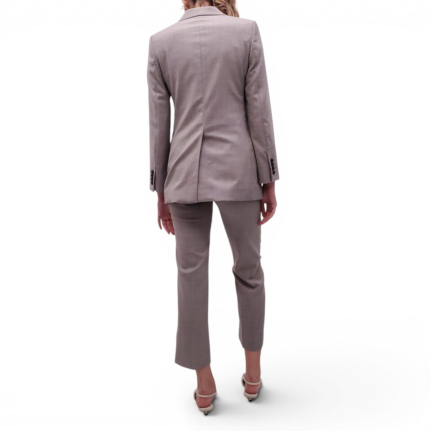 THE ROW GREY BLAZER AND PANT SUIT - SIZE 2