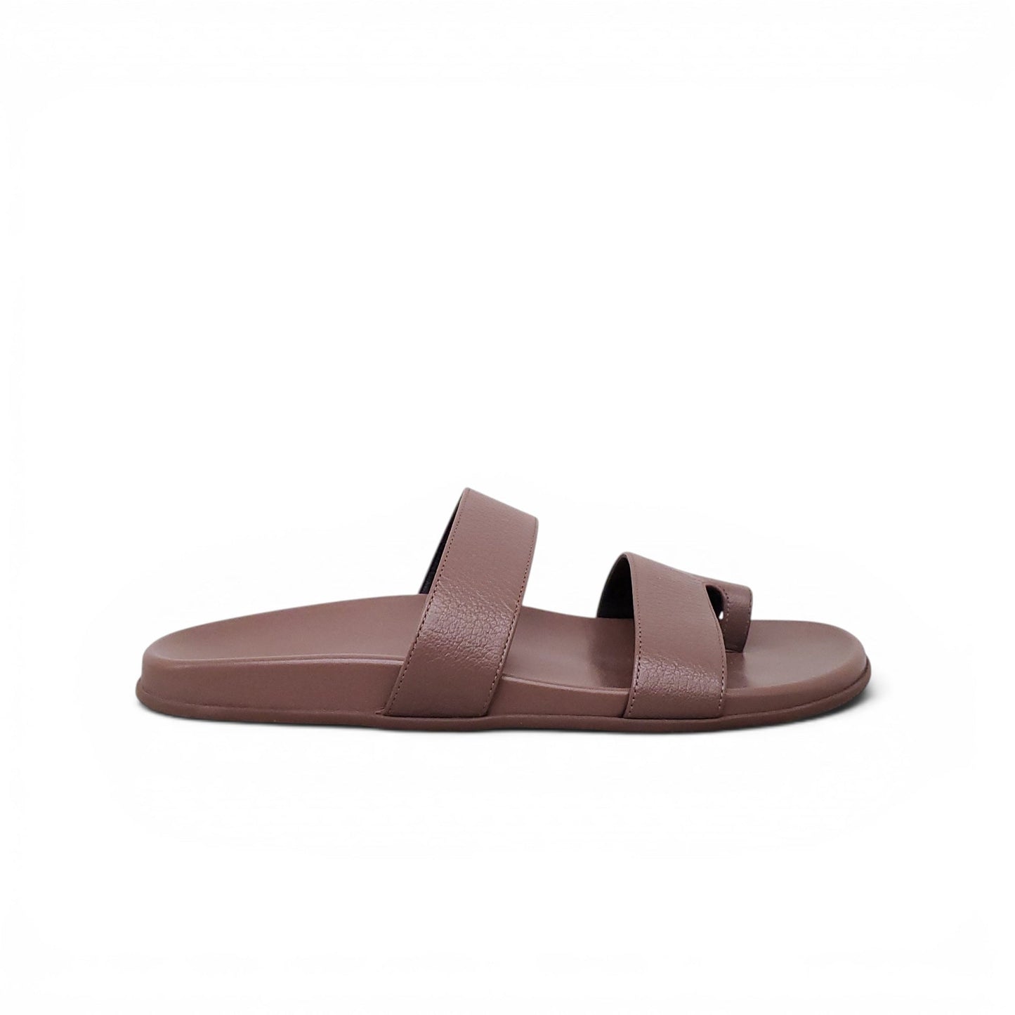 THE ROW LEATHER 'HUGH' SANDALS - SIZE 38