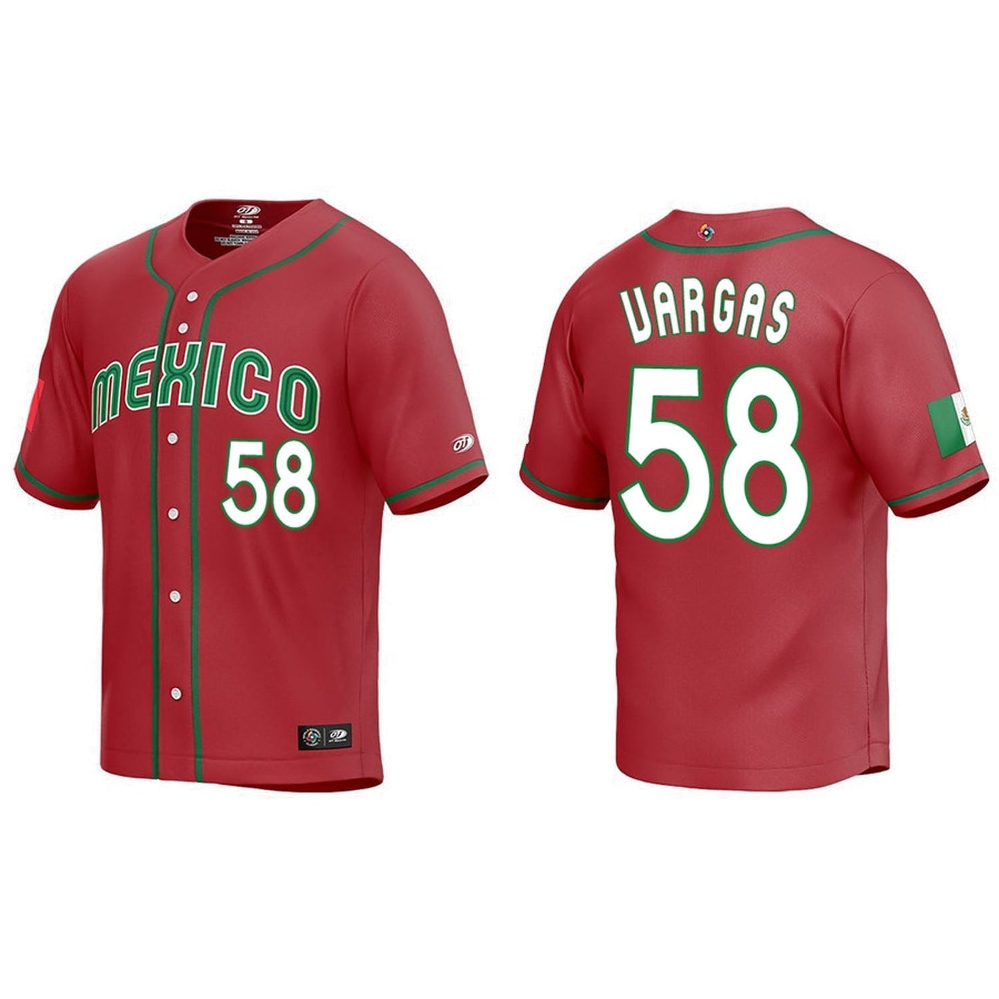 WBC Cesar Vargas Mexico 58 Jersey