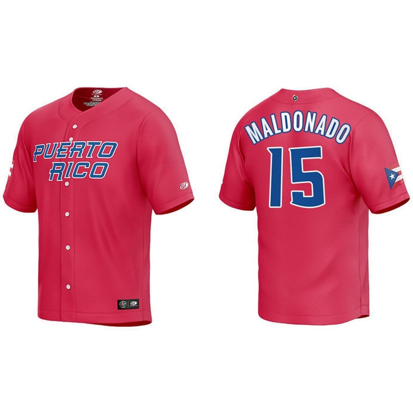 WBC Martin Maldonado Puerto Rico 15 Jersey