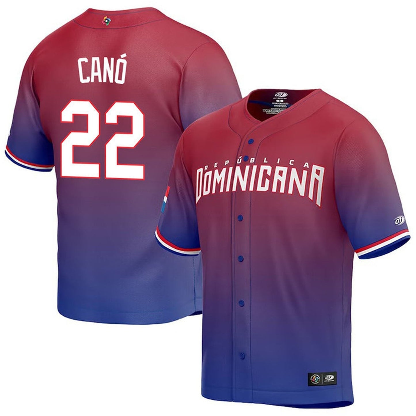 WBC Robinson Canó Dominican Republic 22 Jersey
