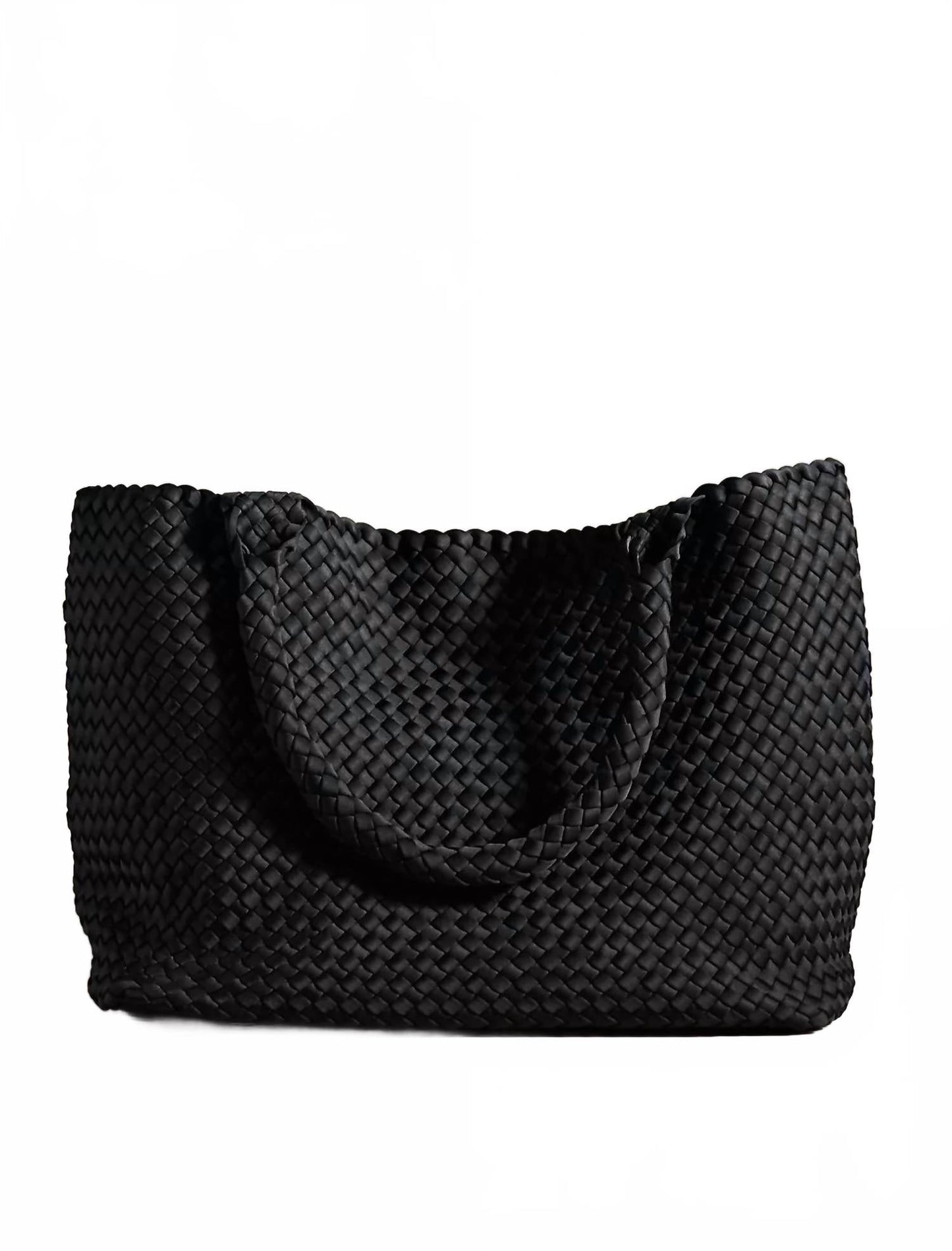 Sky's The Limit Large Neoprene Tote In Black