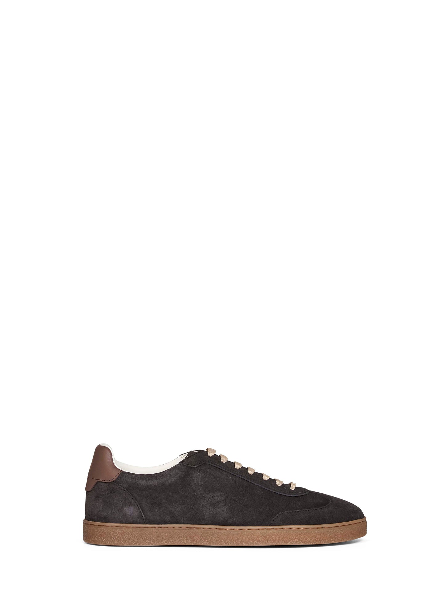 Brunello Cucinelli Men Pepper Suede Sneakers
