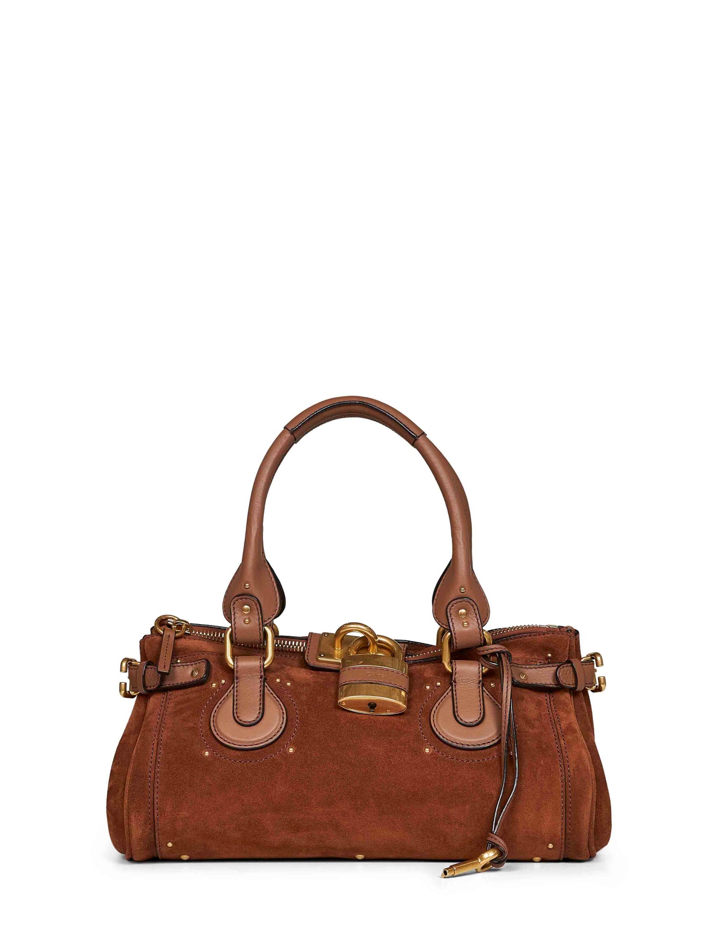 Chloé Women Vintage Brown Paddington Handbag