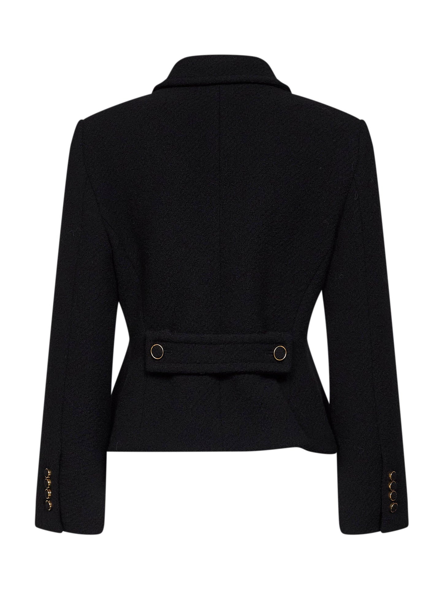 Chloé Women Black Wool Blend Bouclette Jacket