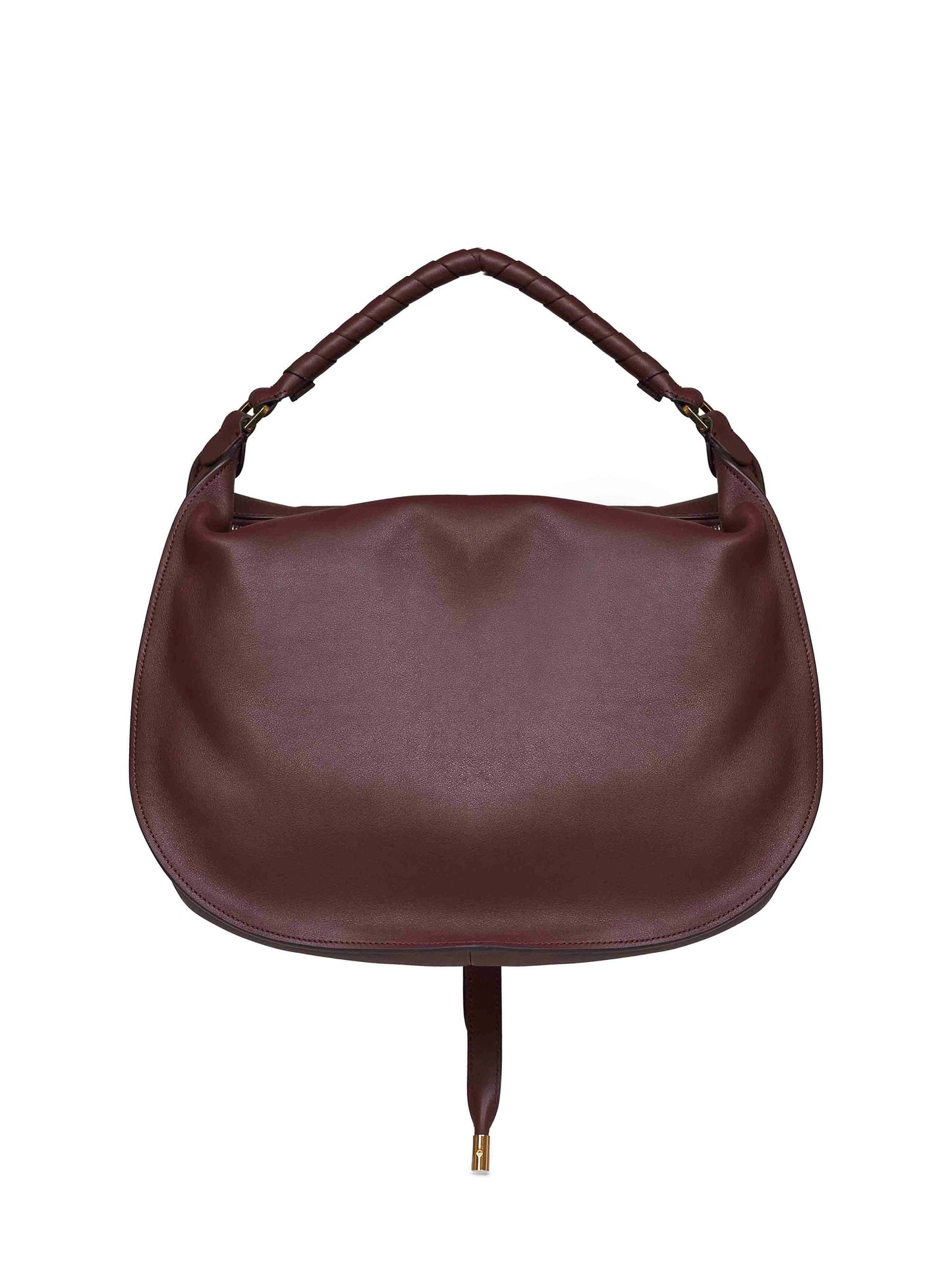 Chloé Women Dark Velvet Marcie Small Shoulder Bag