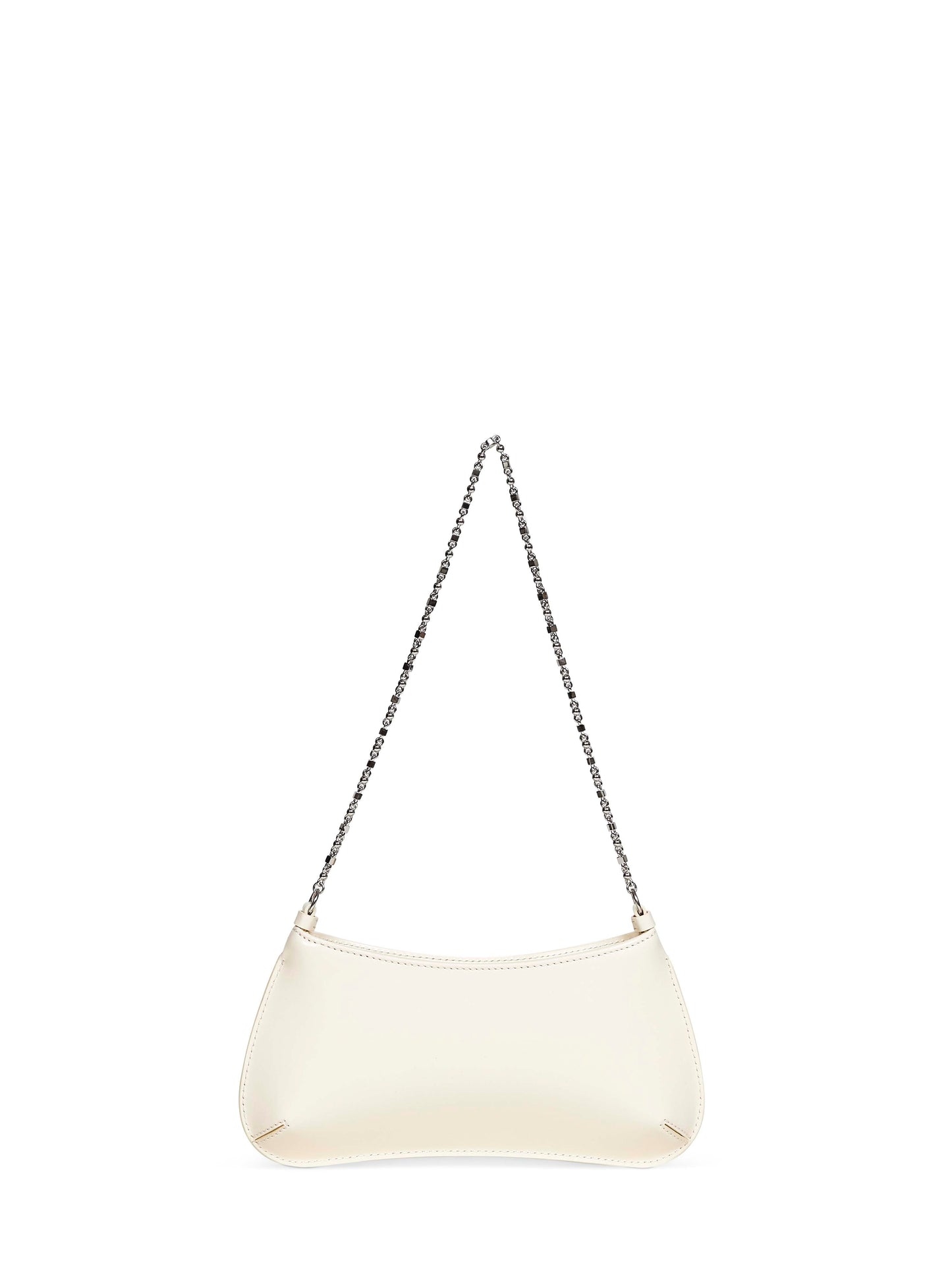 Jacquemus Women Light Ivory The Small Bisou Chaine Shoulder Bag