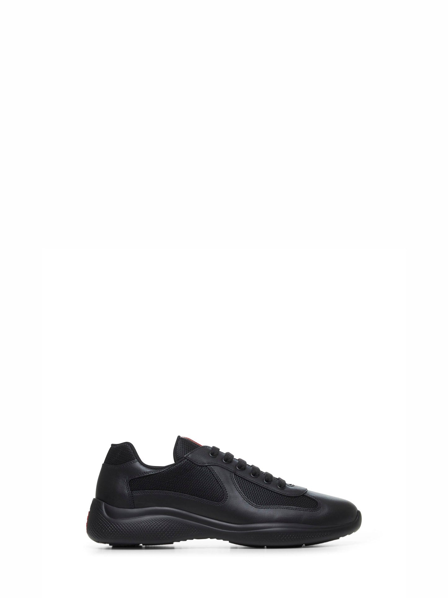 Prada Calzature Men Black Prada America's Cup Sneakers