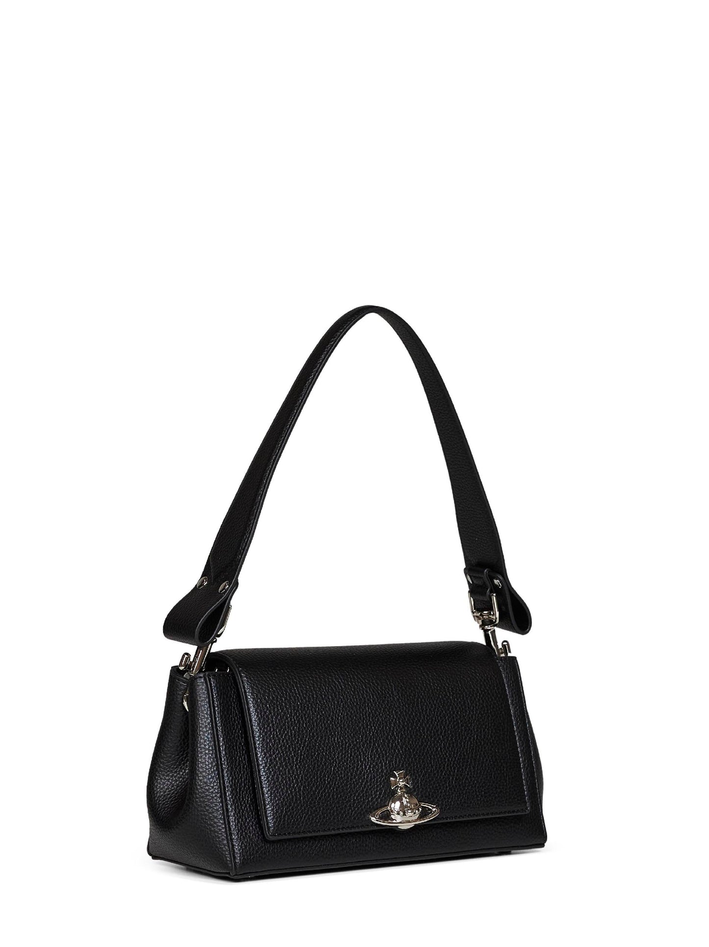Vivienne Westwood Women Black Hazel Medium Shoulder Bag