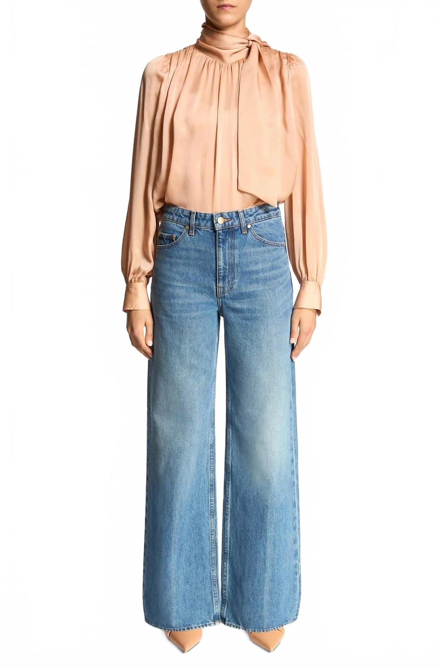 Willow Jeans In Medium Indigo Wash