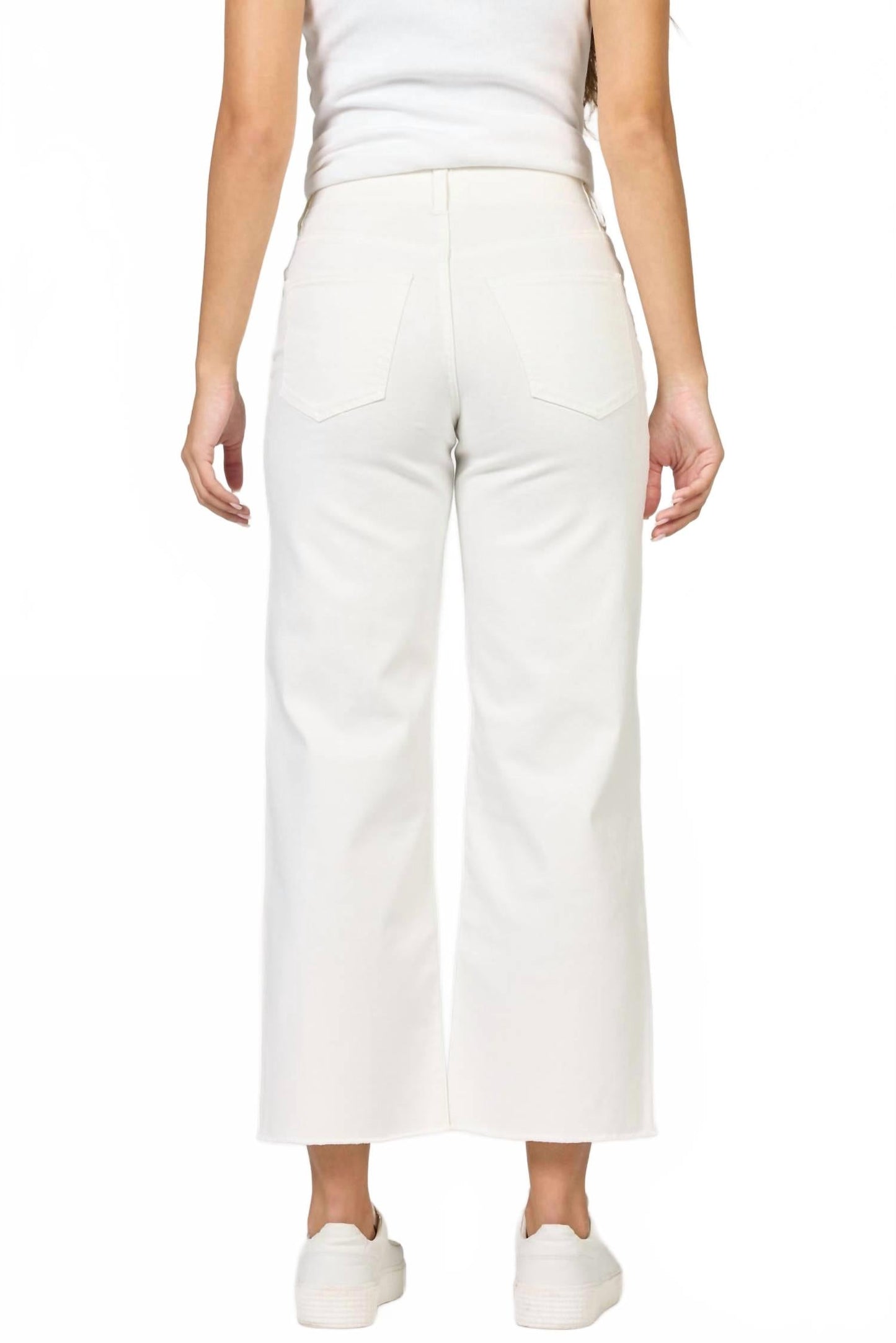 Holly High-Rise Jean In White