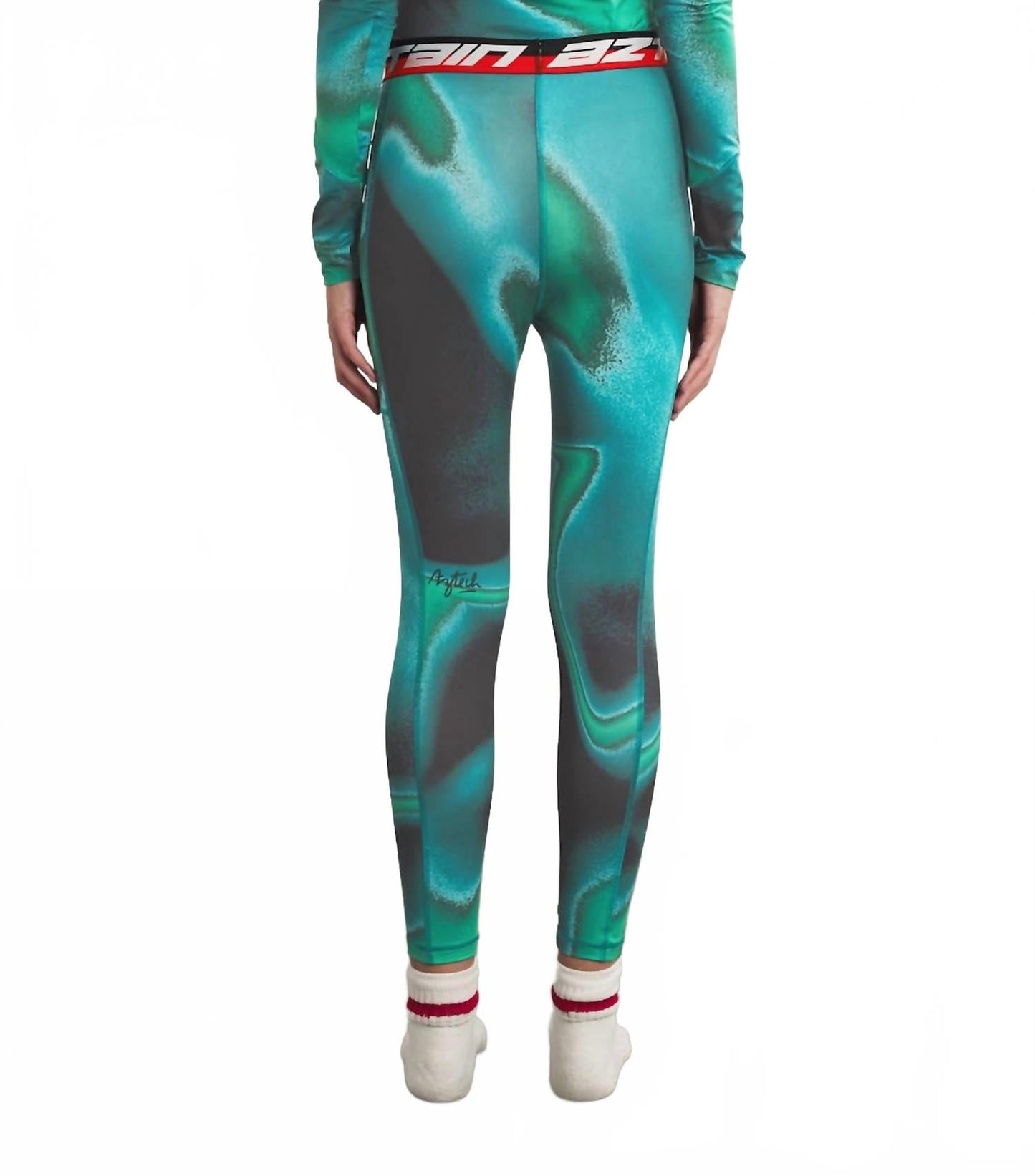 Next To Skin Ski Leggings In Ignition