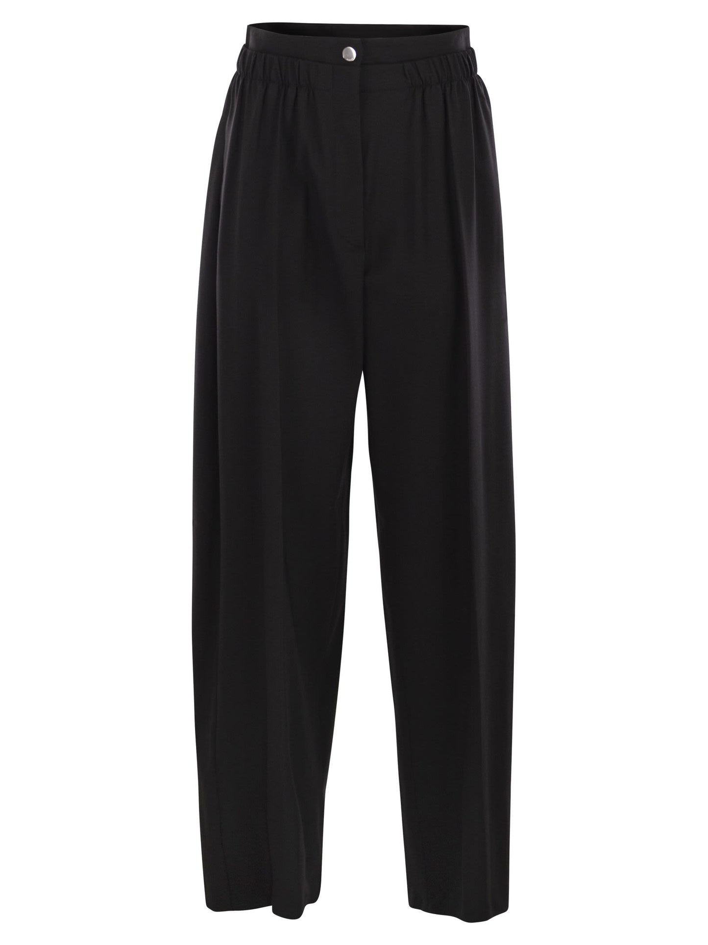 Sportmax Women Quito - Wide-Leg Trousers In Stretch Wool