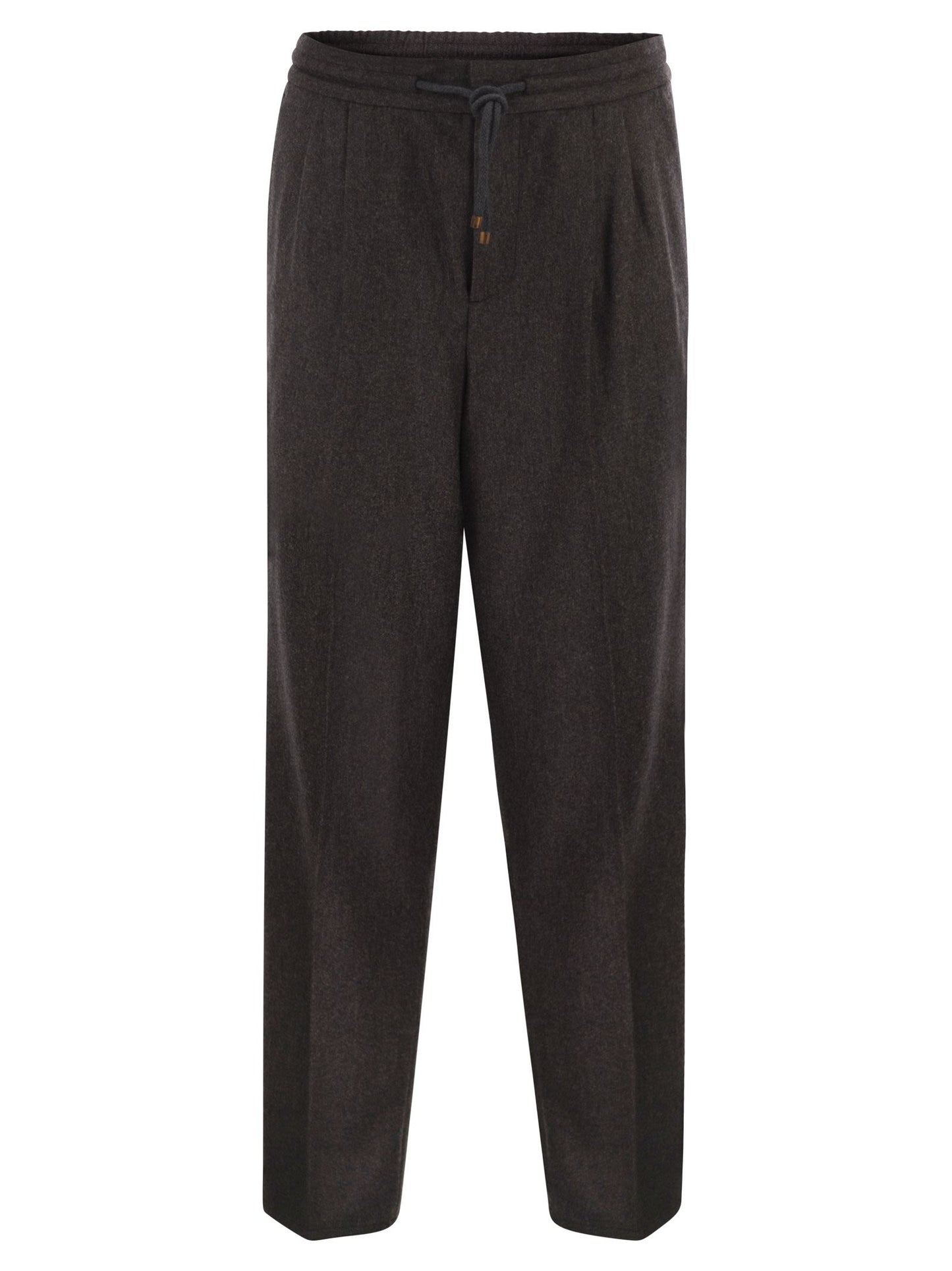 Brunello Cucinelli Men Tailored Jogger Trousers In Virgin Wool
