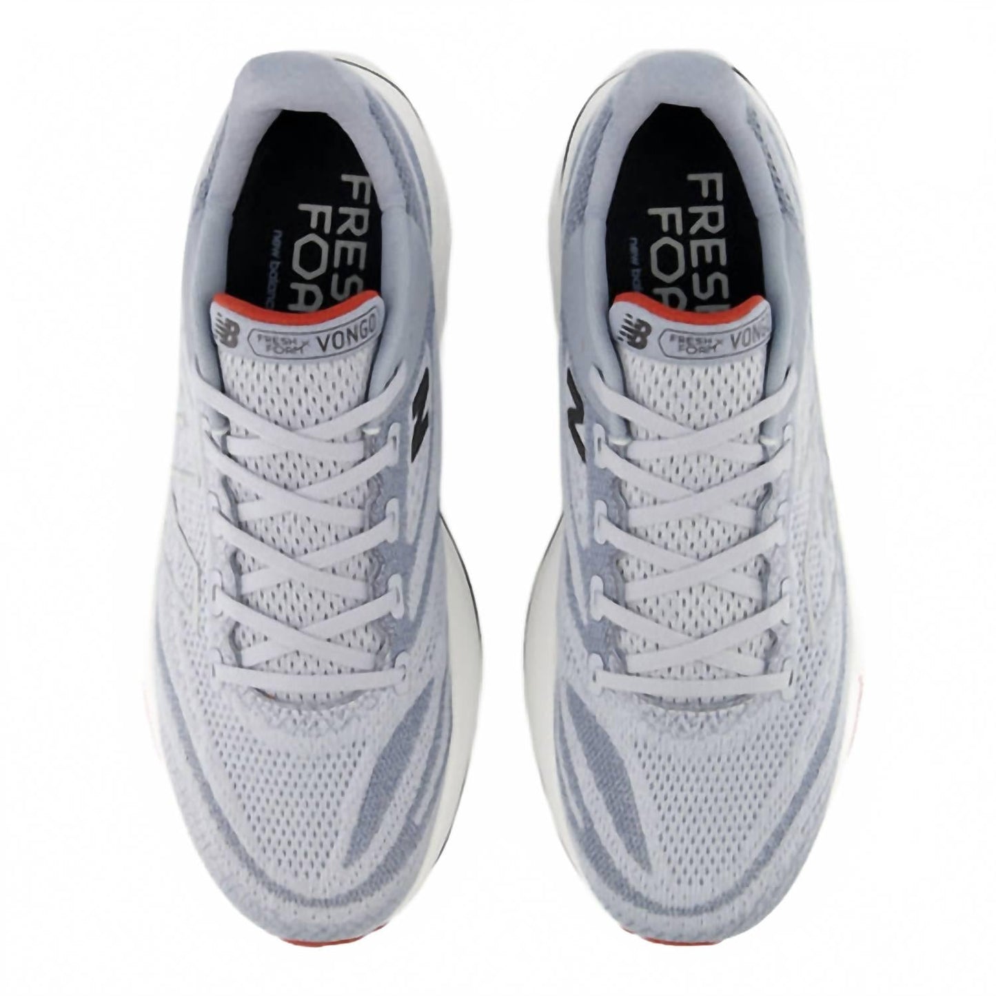 Men's Fresh Foam X Vongo V6 Running Shoes In Aluminum Grey Brick Red