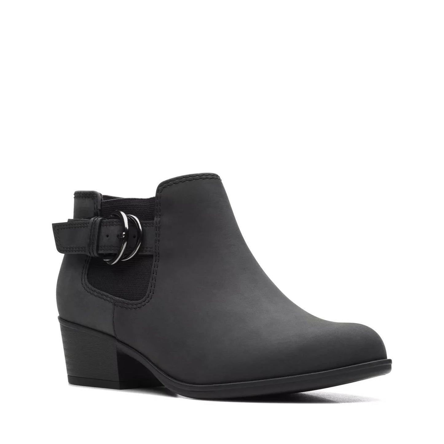 Women's Adreena Field Ankle Boots In Black Leather