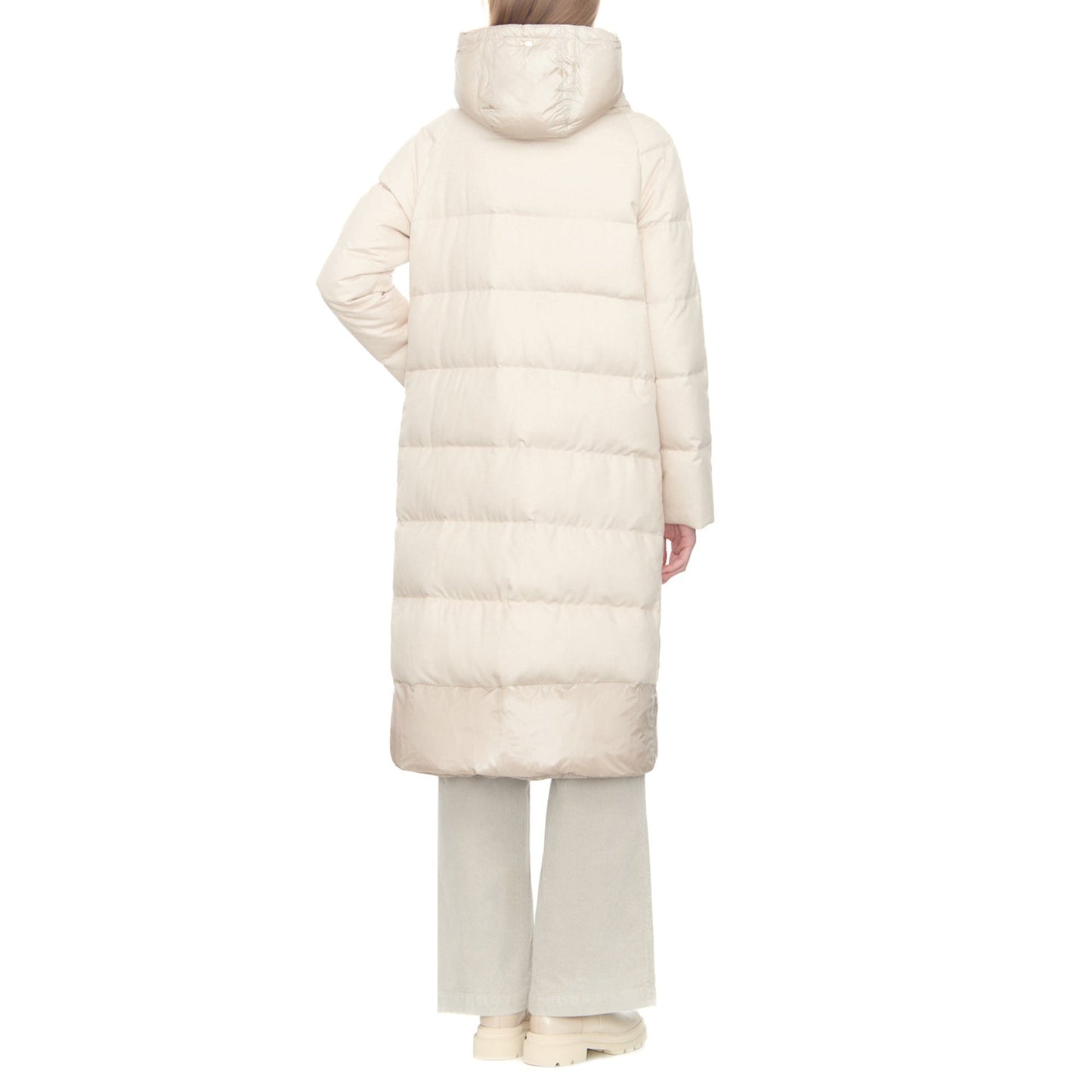 Herno Silk And Cashmere Padded Coat Women