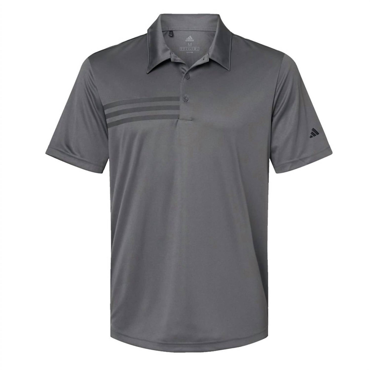 Men's 3-Stripes Chest Top In Grey/black