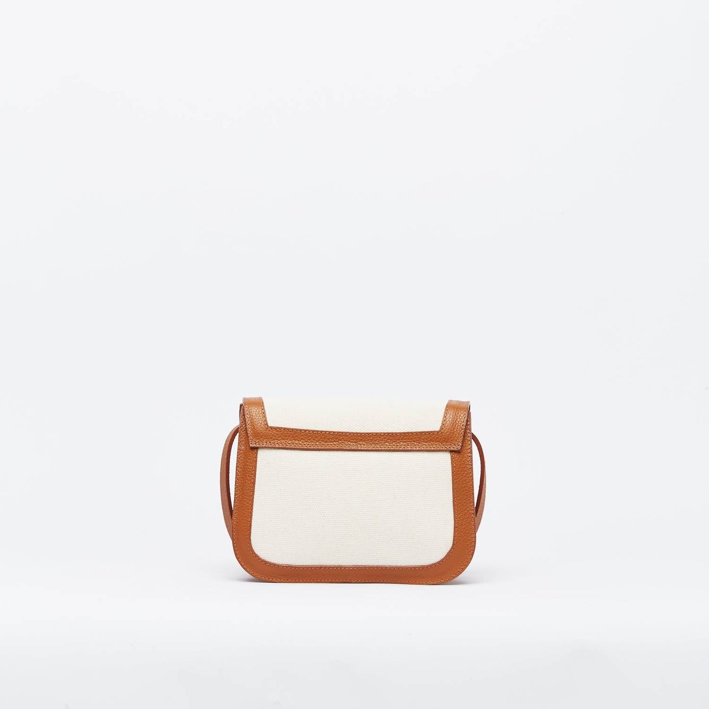 Women's Leather Crossbody Bag In Caramel