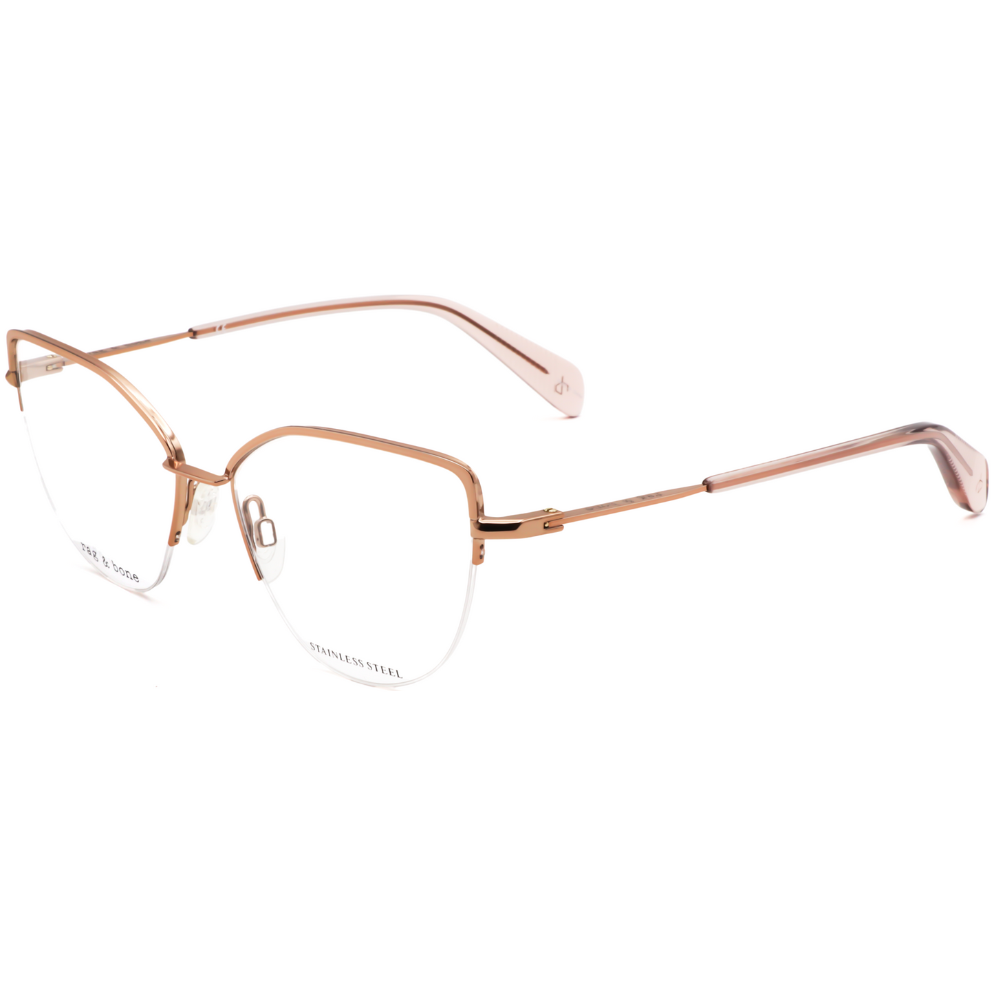 Rag & Bone Women's 53 mm Rose Gold Opticals