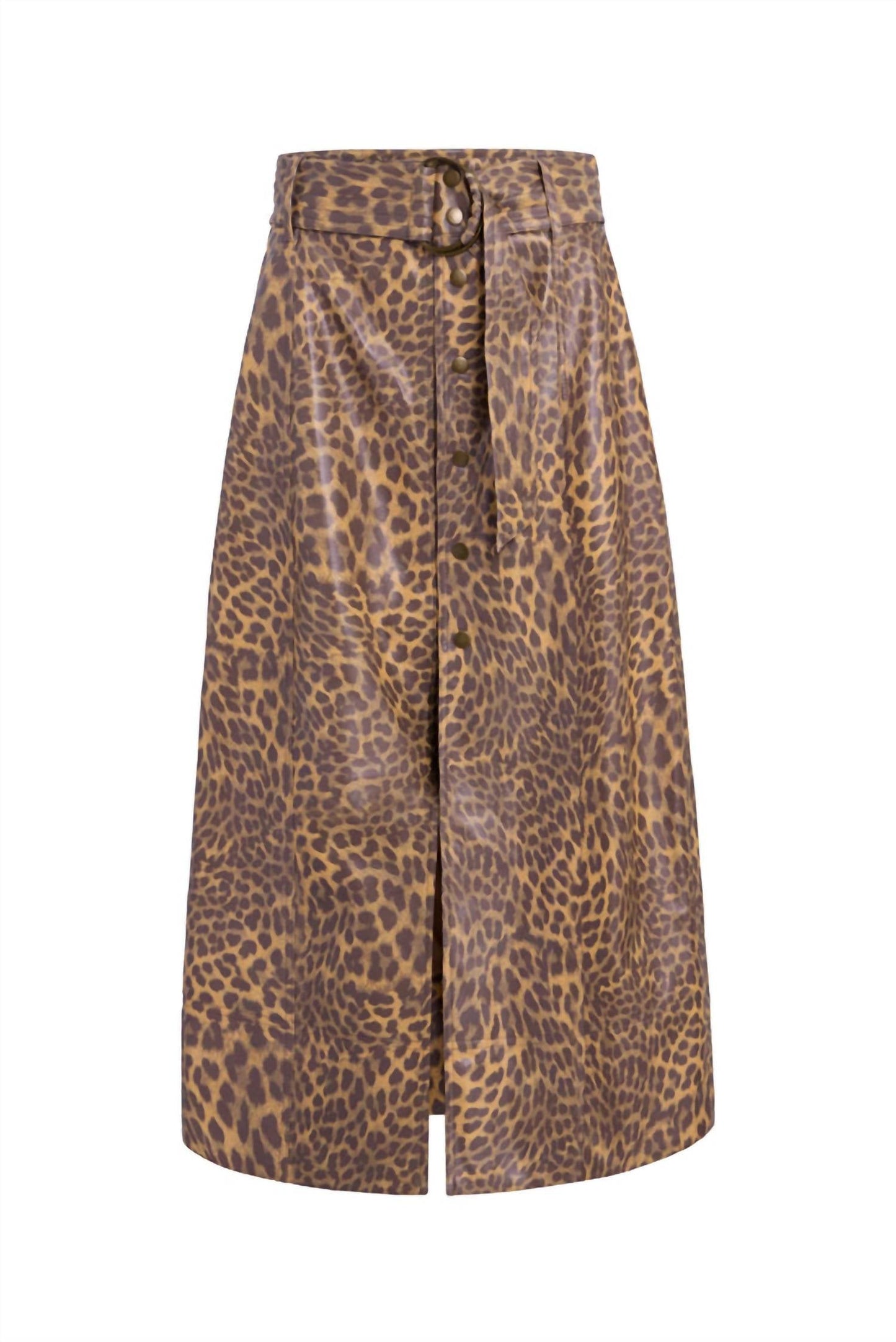 Chelsea Midi Skirt In Leopard