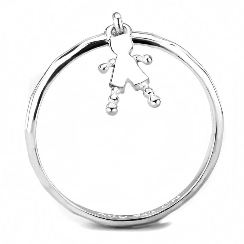 Silver 925 Sterling Silver Ring with No Stone